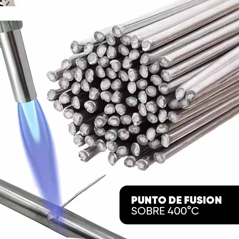 Pack de 50 Varillas de Soldadura de Aluminio
