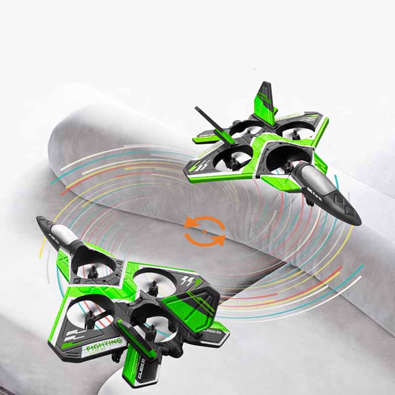 Avión Drone con Luces Led y Control Remoto