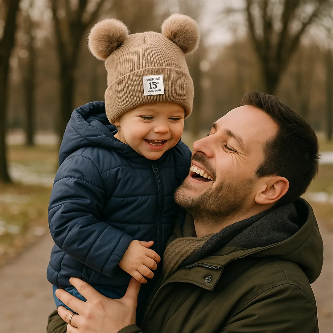 Gorro de Lana con Orejas Sweet-Soft