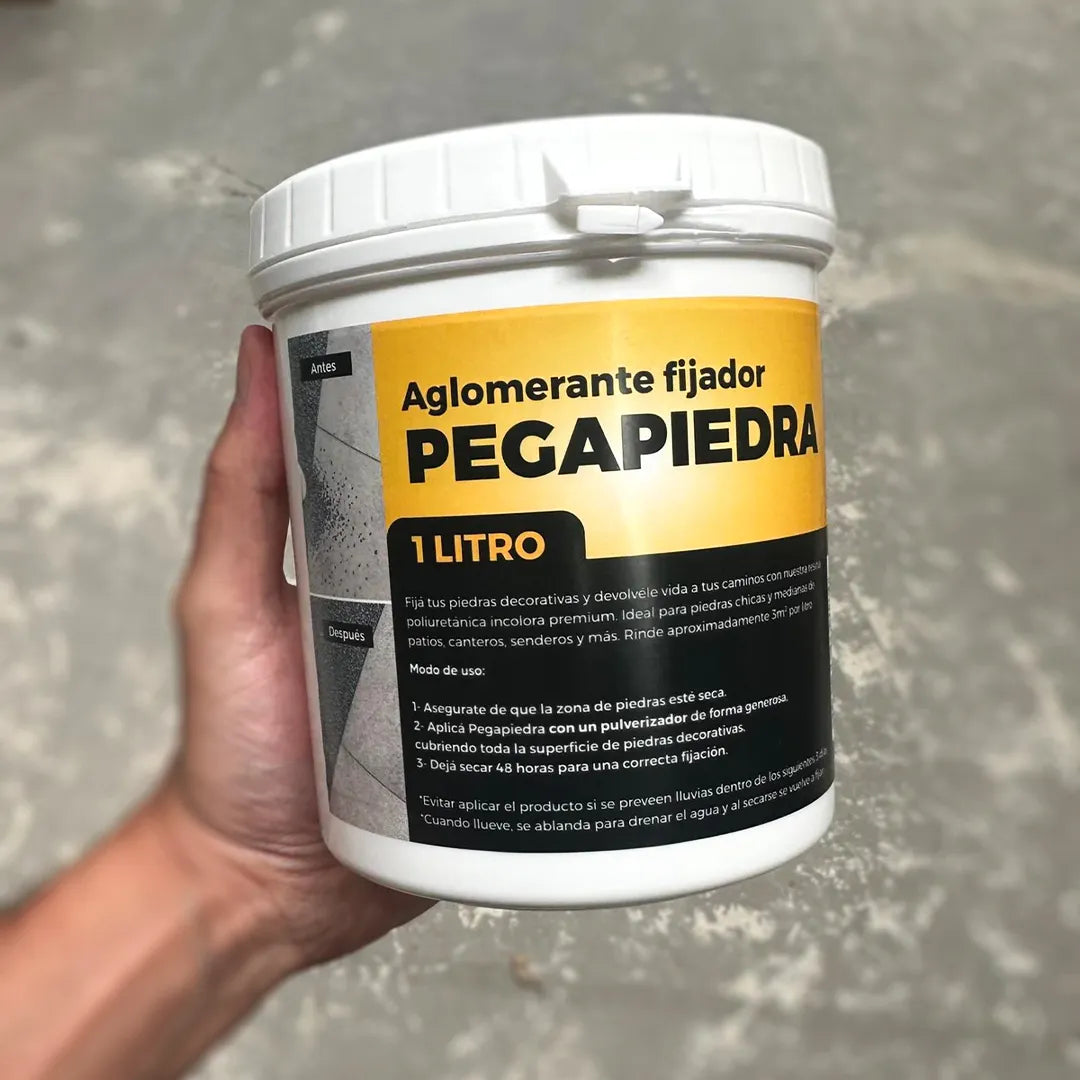 Fijador para piedras de Jardín PEGAPIEDRA 1L Leisel