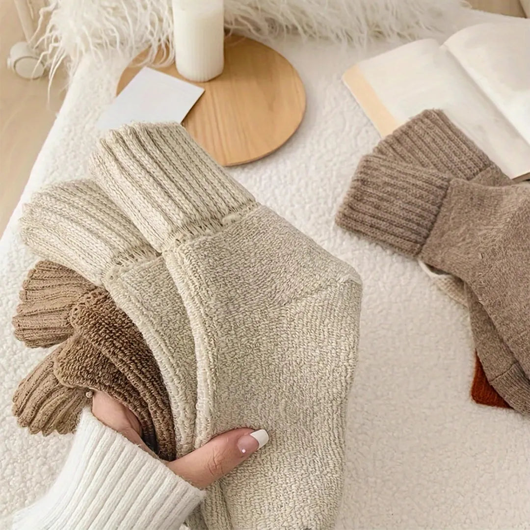 Pack de 5 Medias Gruesas para Invierno