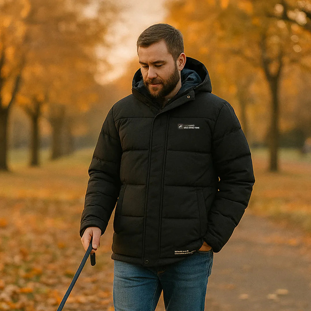 Campera con Capucha Luckbird Repele el Agua