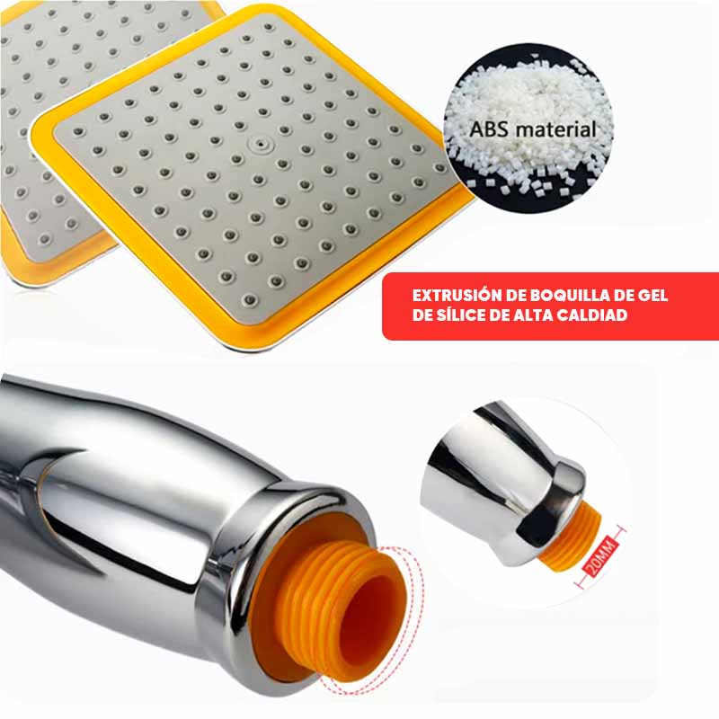 Cabezal de Ducha Grande para Monocomando MilGenial