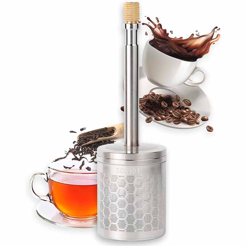 Prensa y Filtro para Infusiones Press Maker