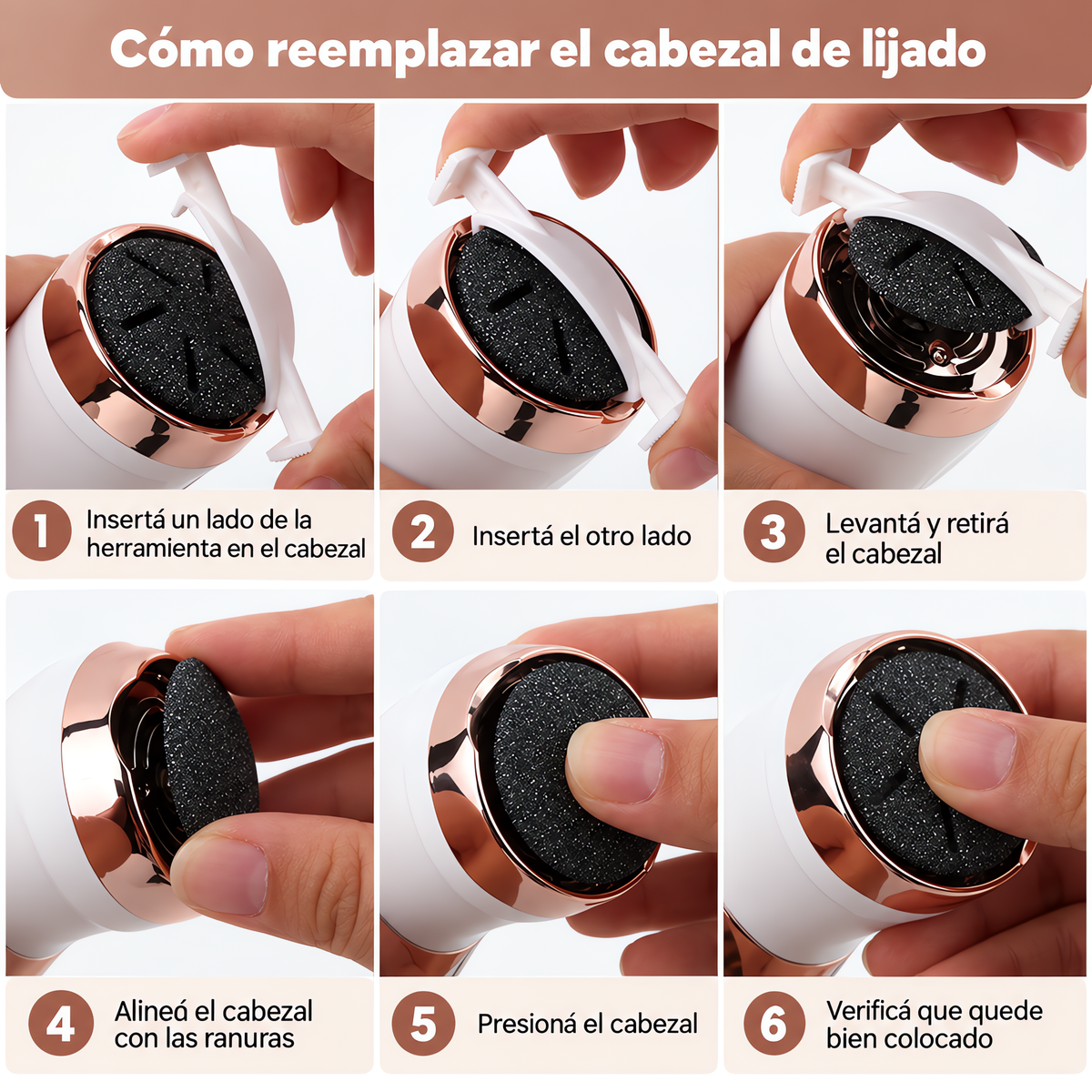 Removedor de Callos y Exfoliador de Pies Calidad Superior