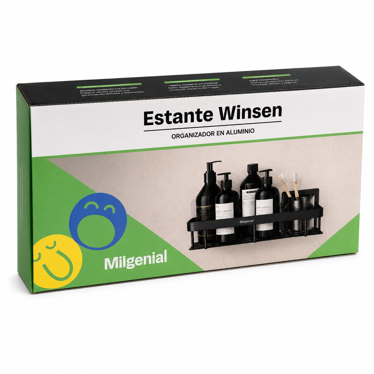 Estante Organizador Winsen de Aluminio Milgenial