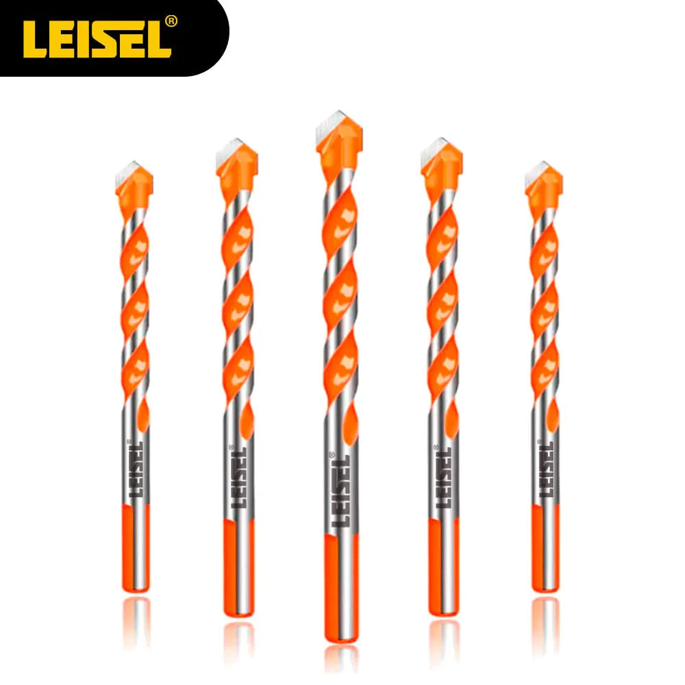Pack de 3 Juegos de 5 Brocas Multimaterial ProDrill Leisel