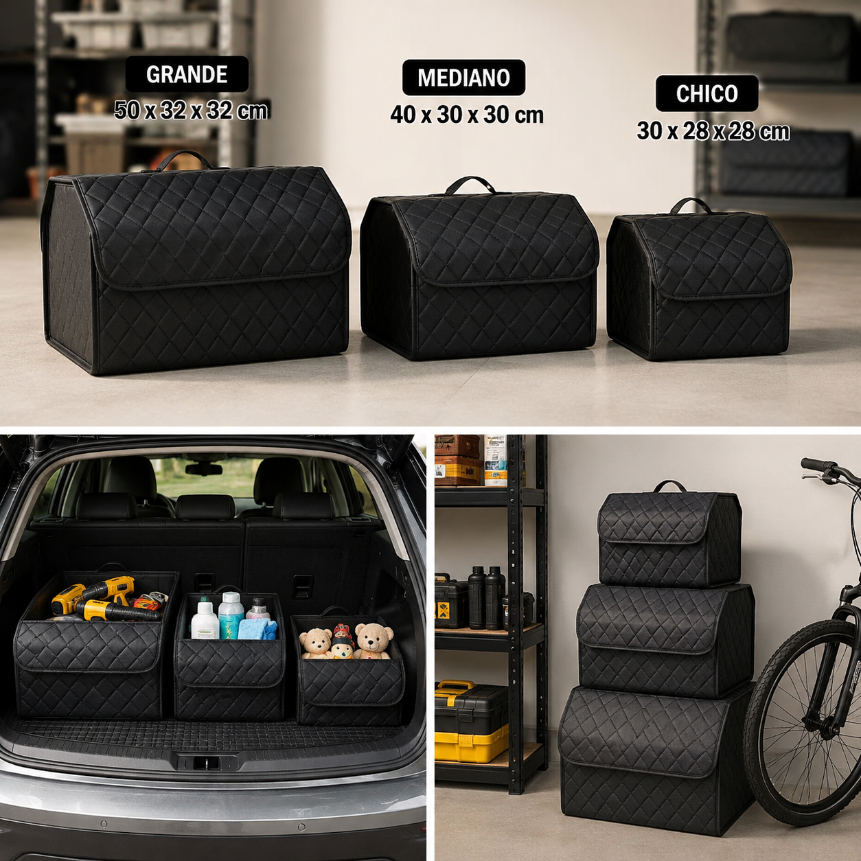 Organizador Maletero para Auto