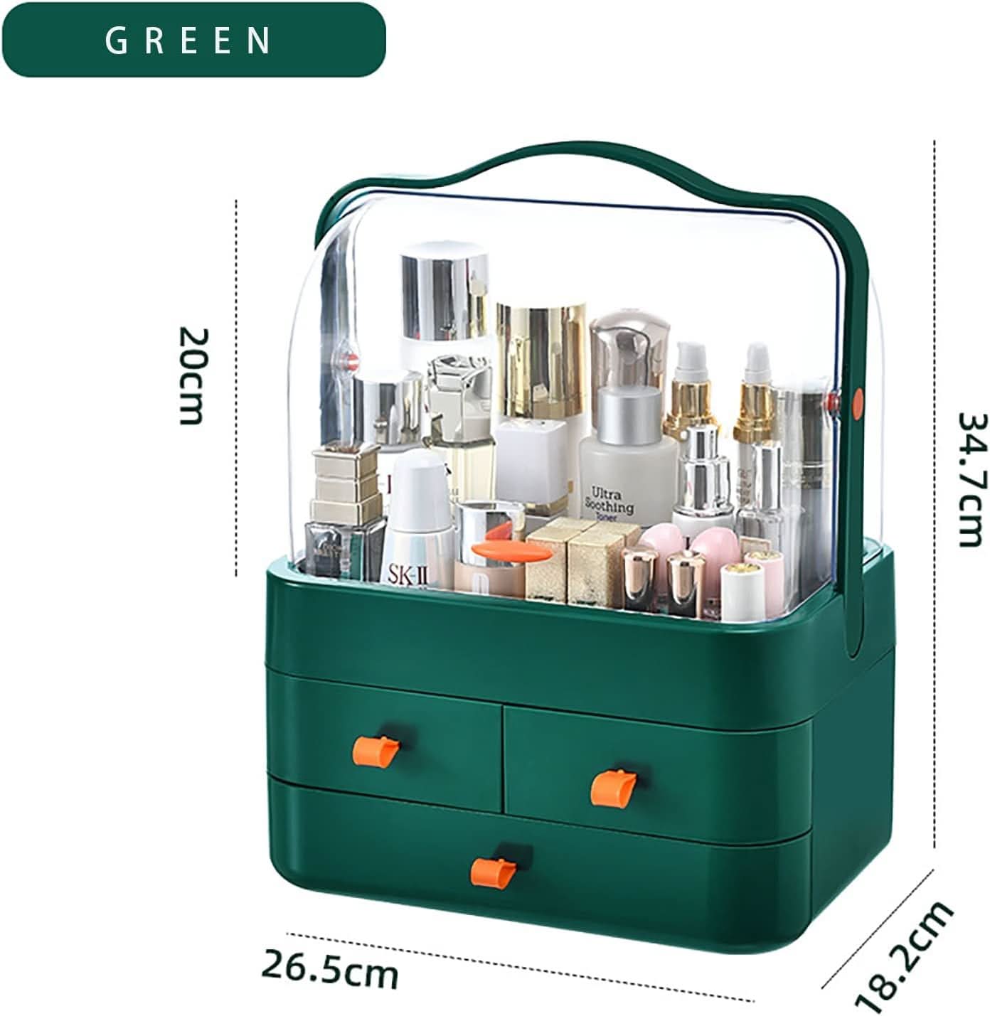 Organizador de Maquillaje con 3 Cajones Gran Capacidad