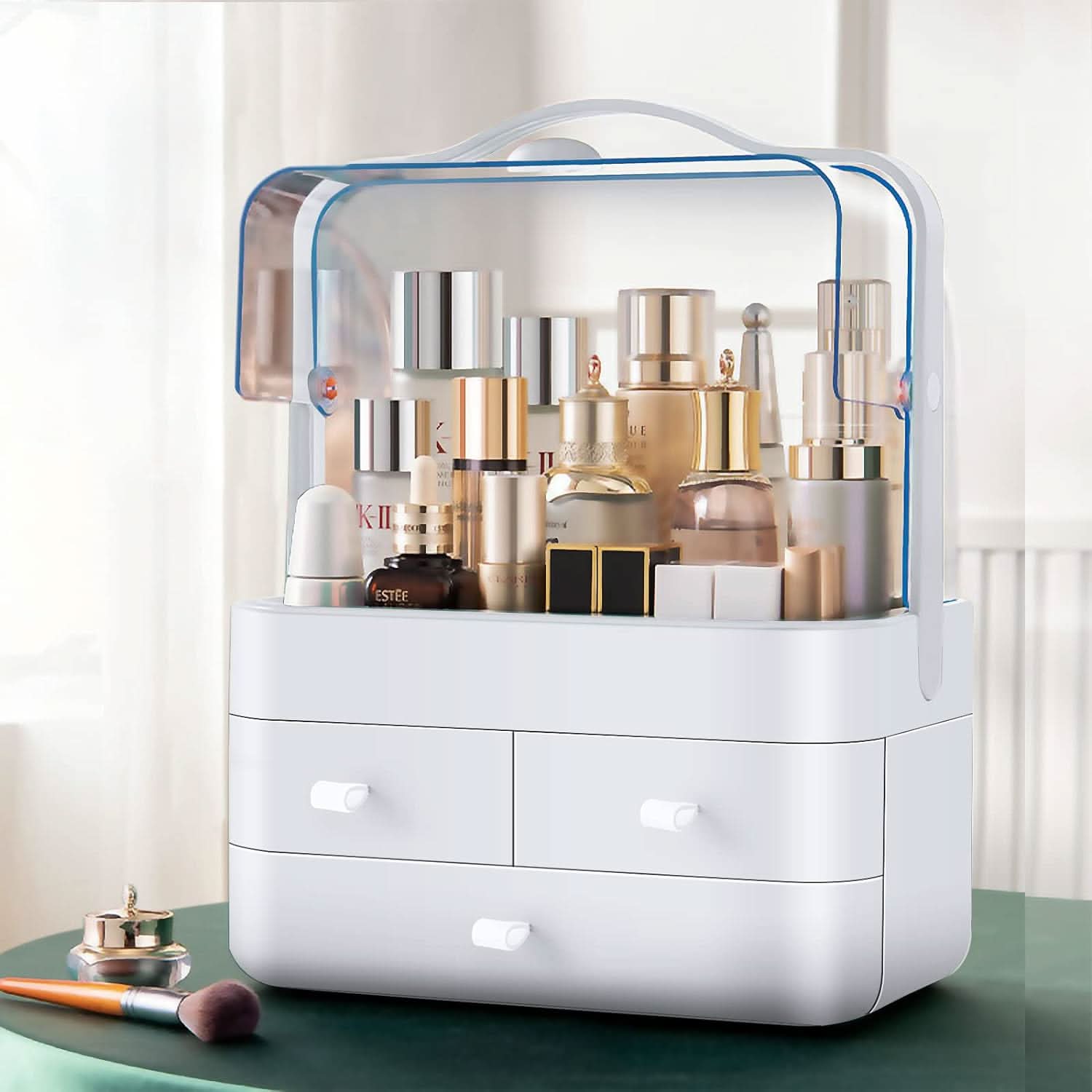 Organizador de Maquillaje con 3 Cajones Gran Capacidad