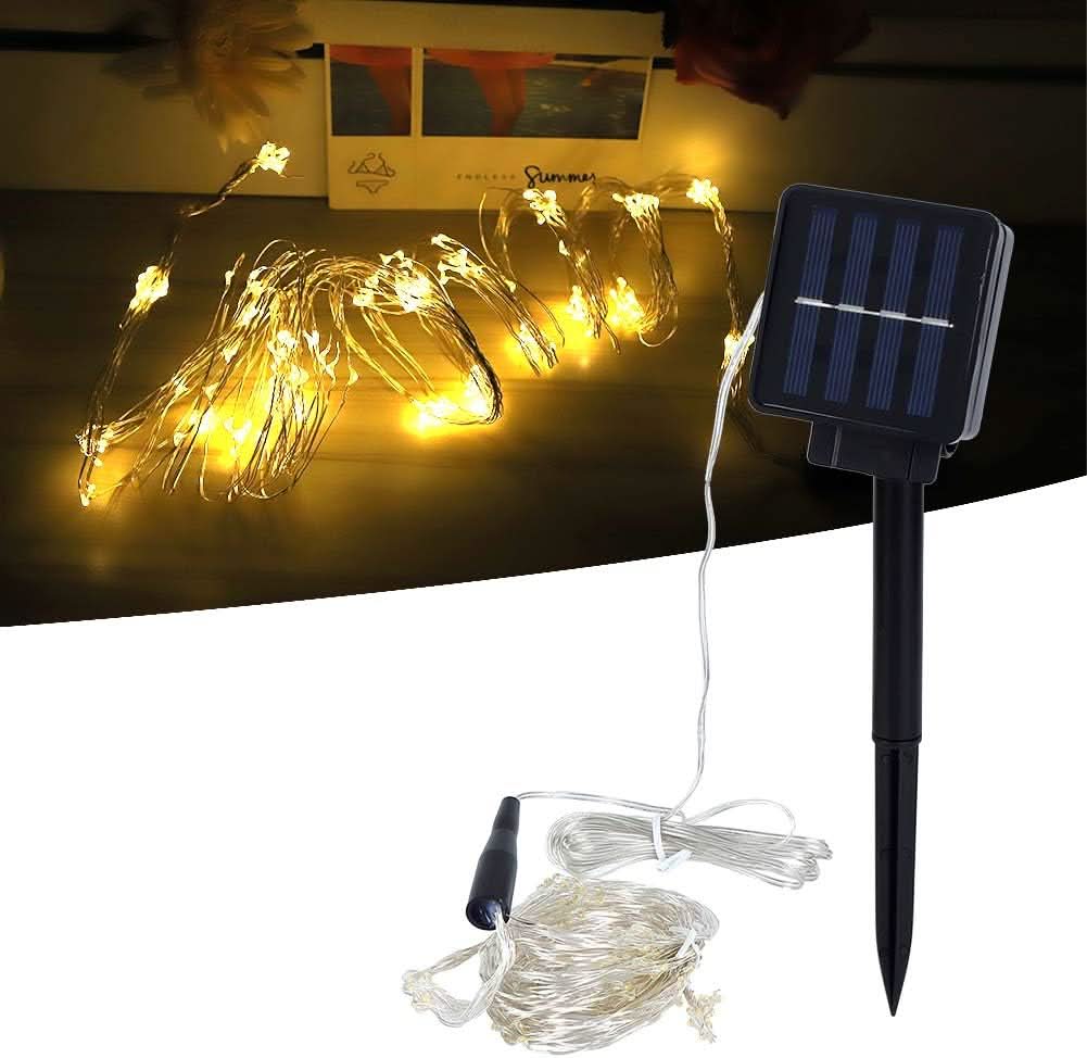 Guia de 100 Luces de Navidad 10mts Micro Led Calidas