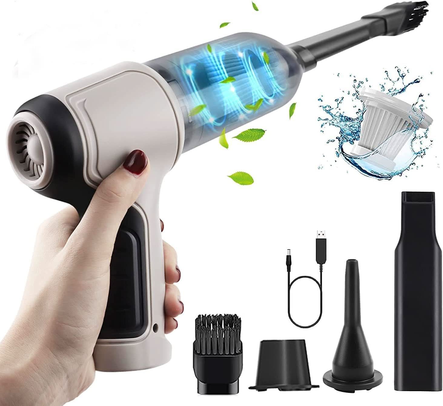 Aspiradora 2 en 1 Soplete de 50w con Accesorios