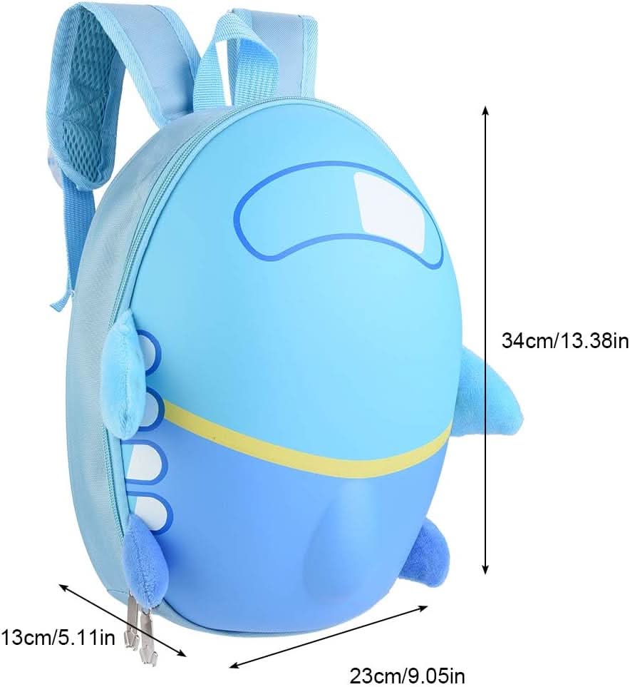 Mochila Infantil Rigida Diseño de Avion