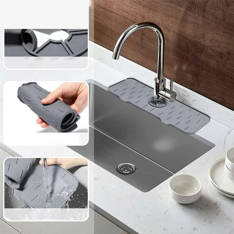 Escurridor Protector Anti Salpicaduras de Silicona para Pile