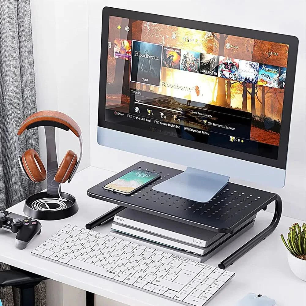 Soporte de Elevacion Metalico para Monitor