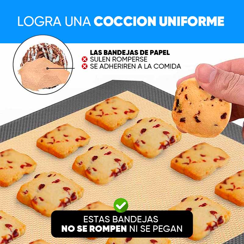 Alfombrilla Reutilizable Milhome Antiadherente 30x20cm