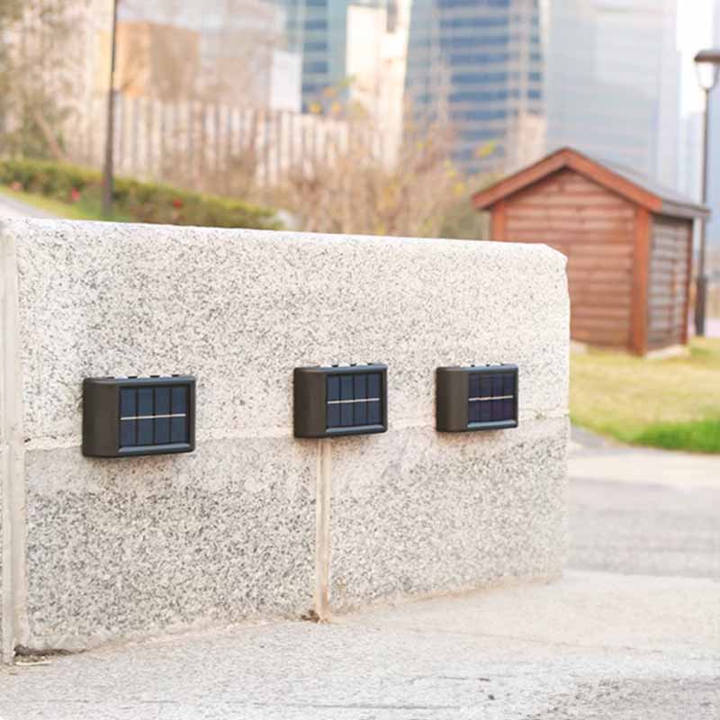 Pack de 2 Focos Milhome Solares de 6 Luces Frías