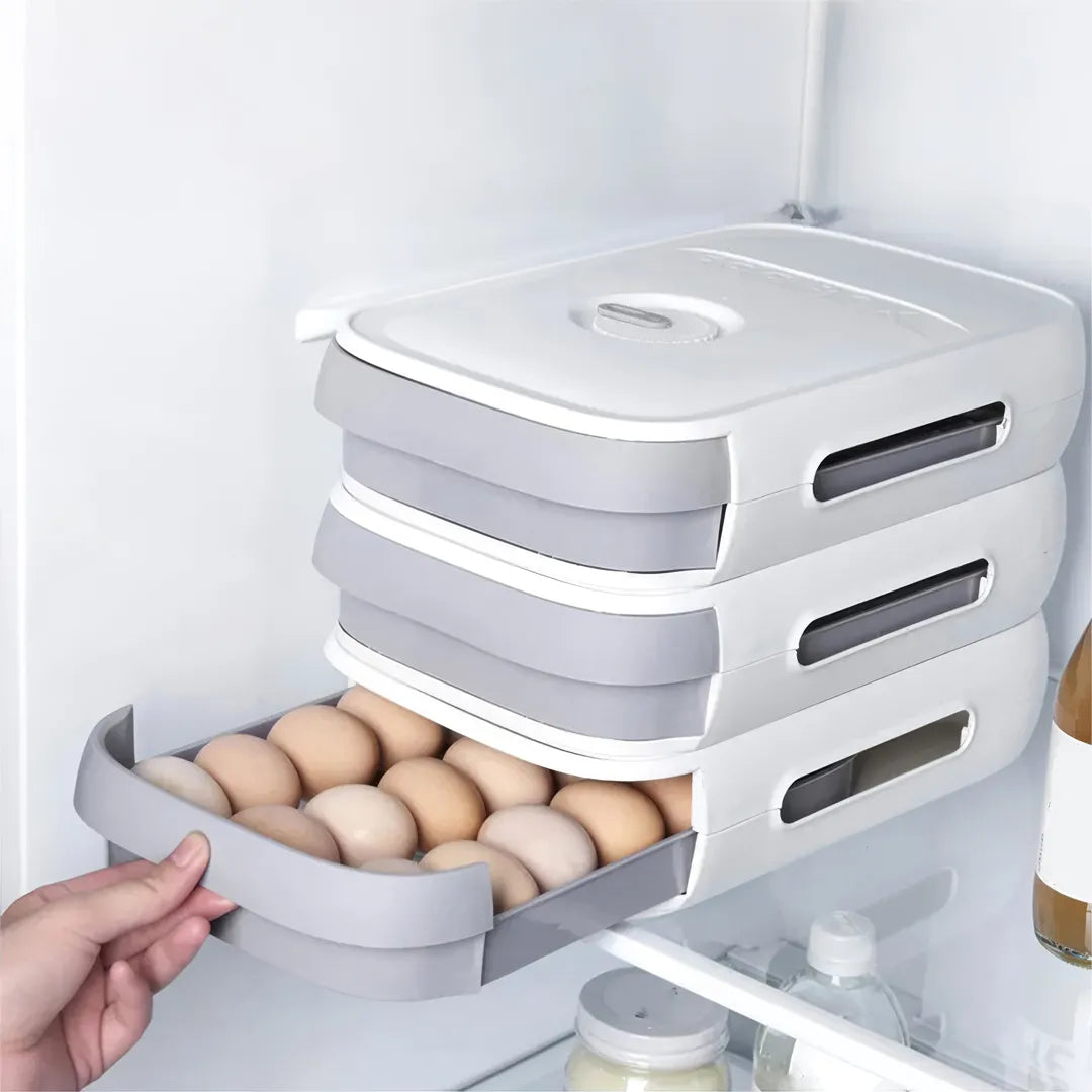 Huvera de Plástico Apilable para 15 Huevos