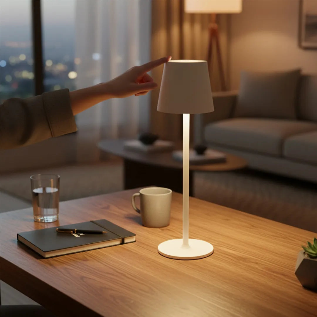 Lampara Decorativa Loom para Mesa a Bateria