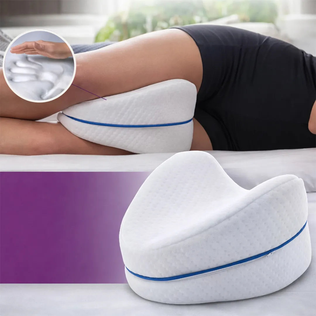 Almohada Para Piernas Y Rodillas Blanca