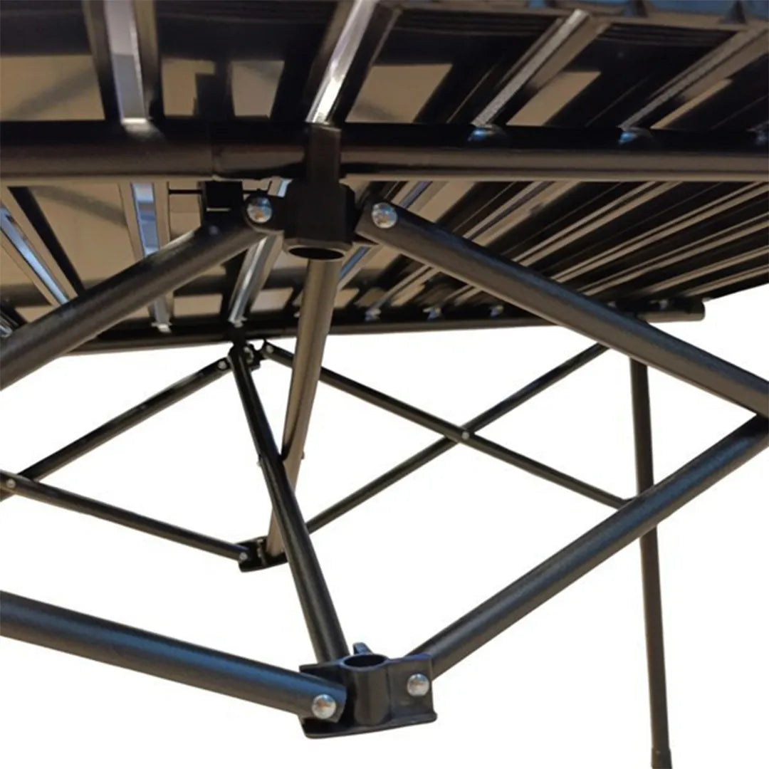 Mesa Enrollable de Aluminio Rectangular Camping