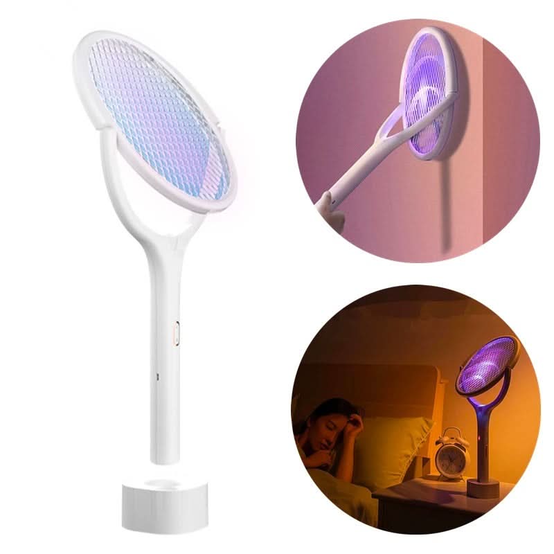 Raqueta Matamosquitos Eléctrico de 90 Grados Luz UV