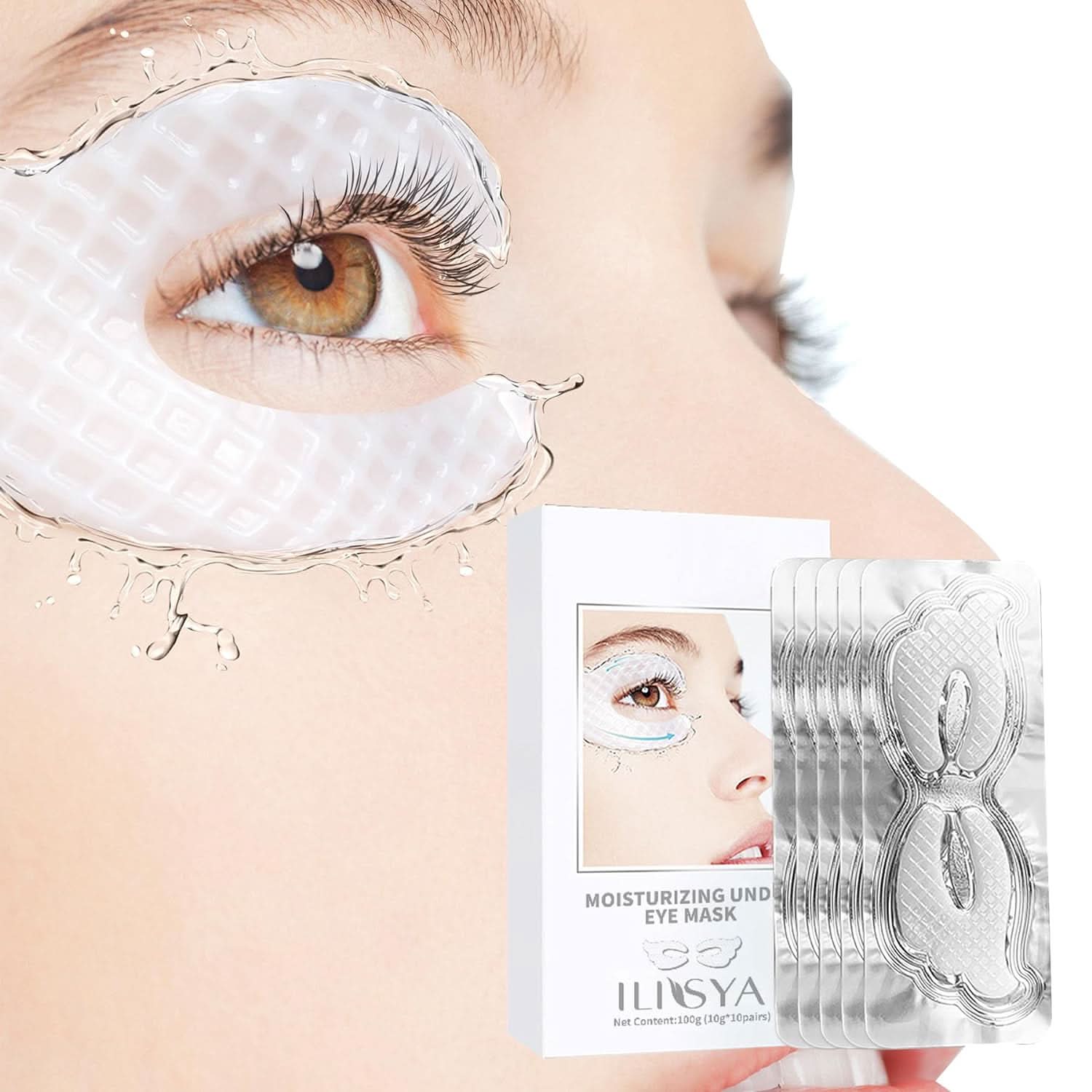 Pack de 10 Mascarilla de Colageno para Ojos