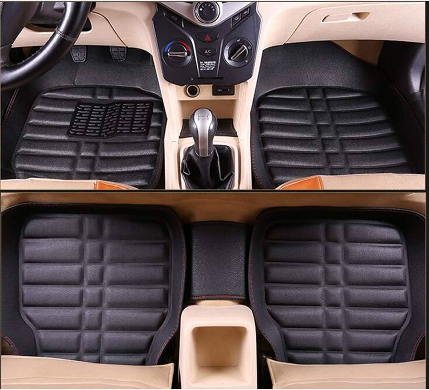 Alfombra Universal de Auto Premium Pvc 5 Piezas