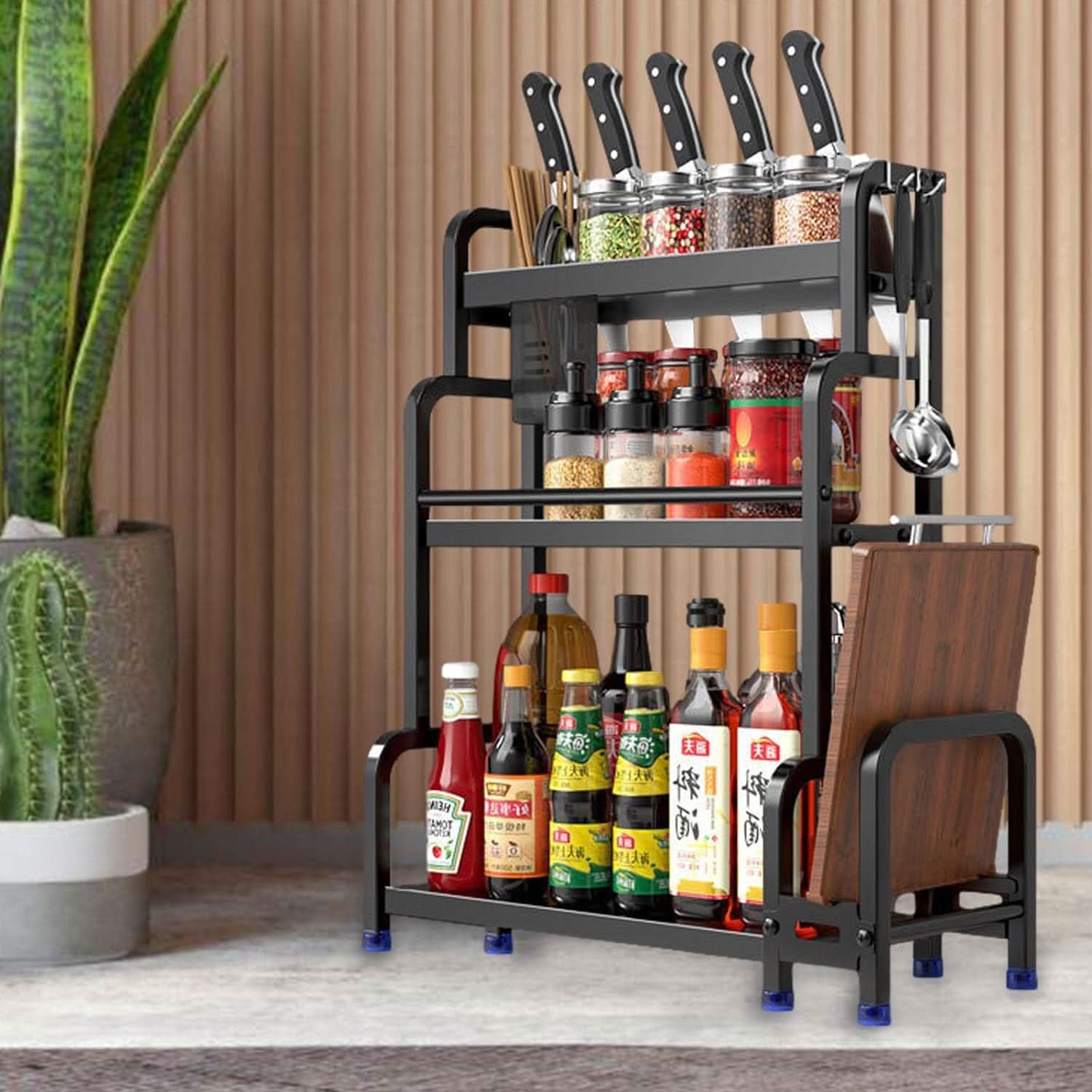 Rack Especiero de Cocina 3 Estantes ConforHome