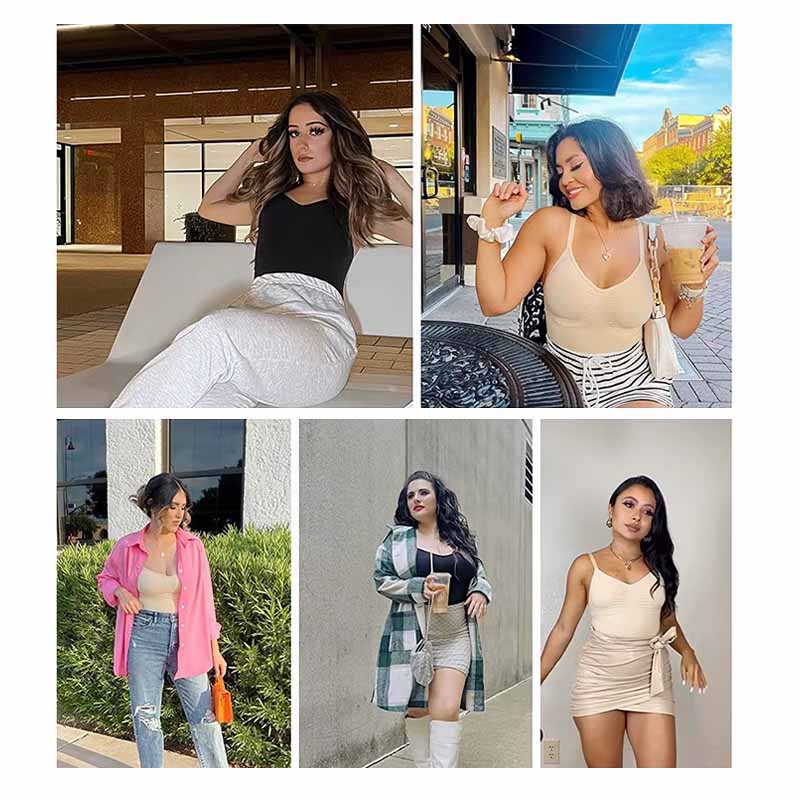 Body con Tirantes Moldeador sin Costuras