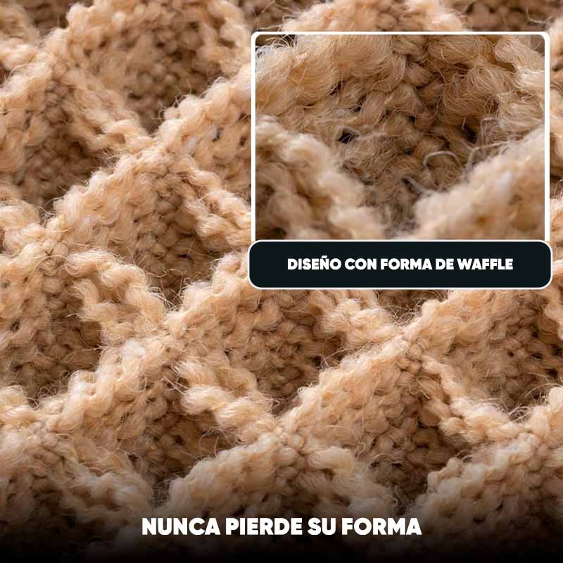 Alfombra de Baño con Diseño Gofre Super Absorbente