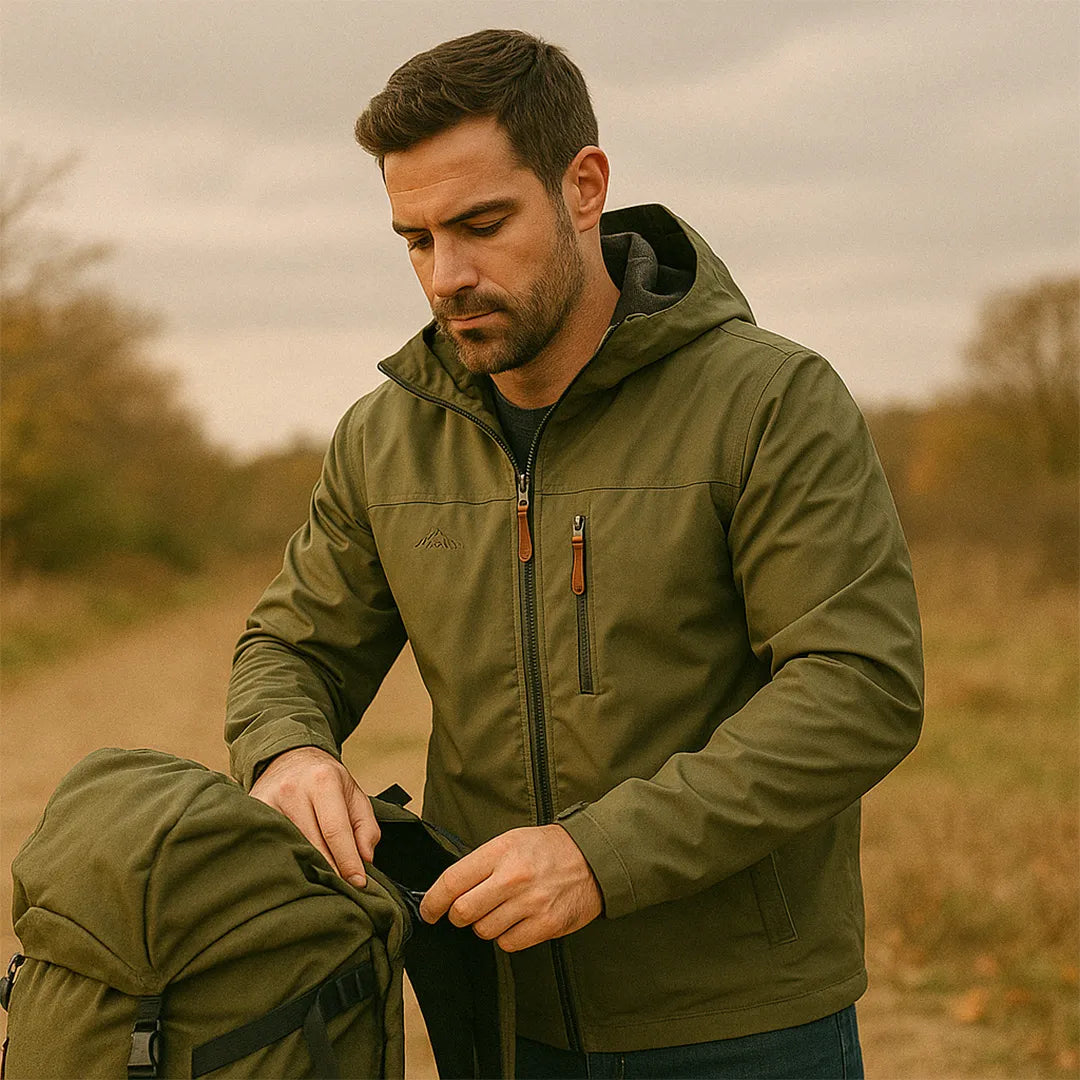 Campera Senderismo Liviana de Media Estación Outdoor