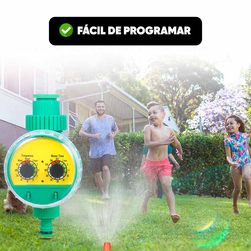 Timer para Riego Automatico con Adaptadores