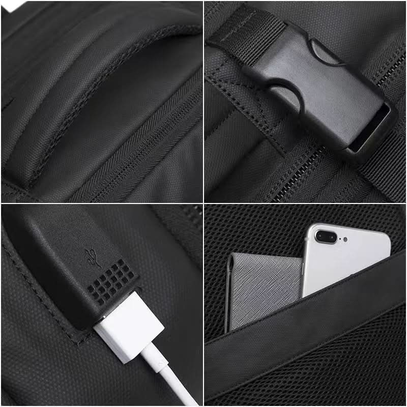 Mochila Bange de Gran Capacidad 37 Litros con USB