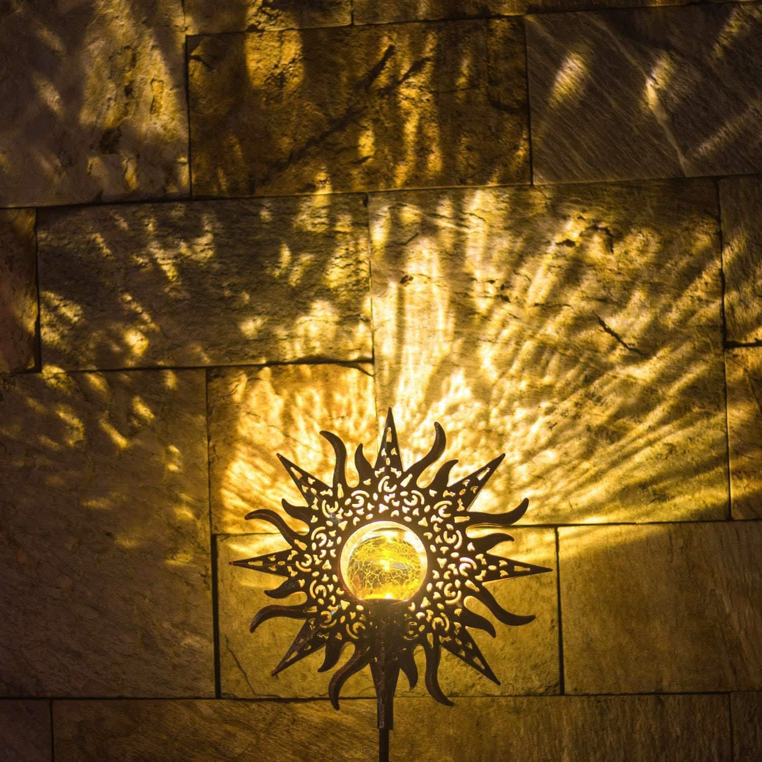 Luz Solar Sun Glass para Jardin