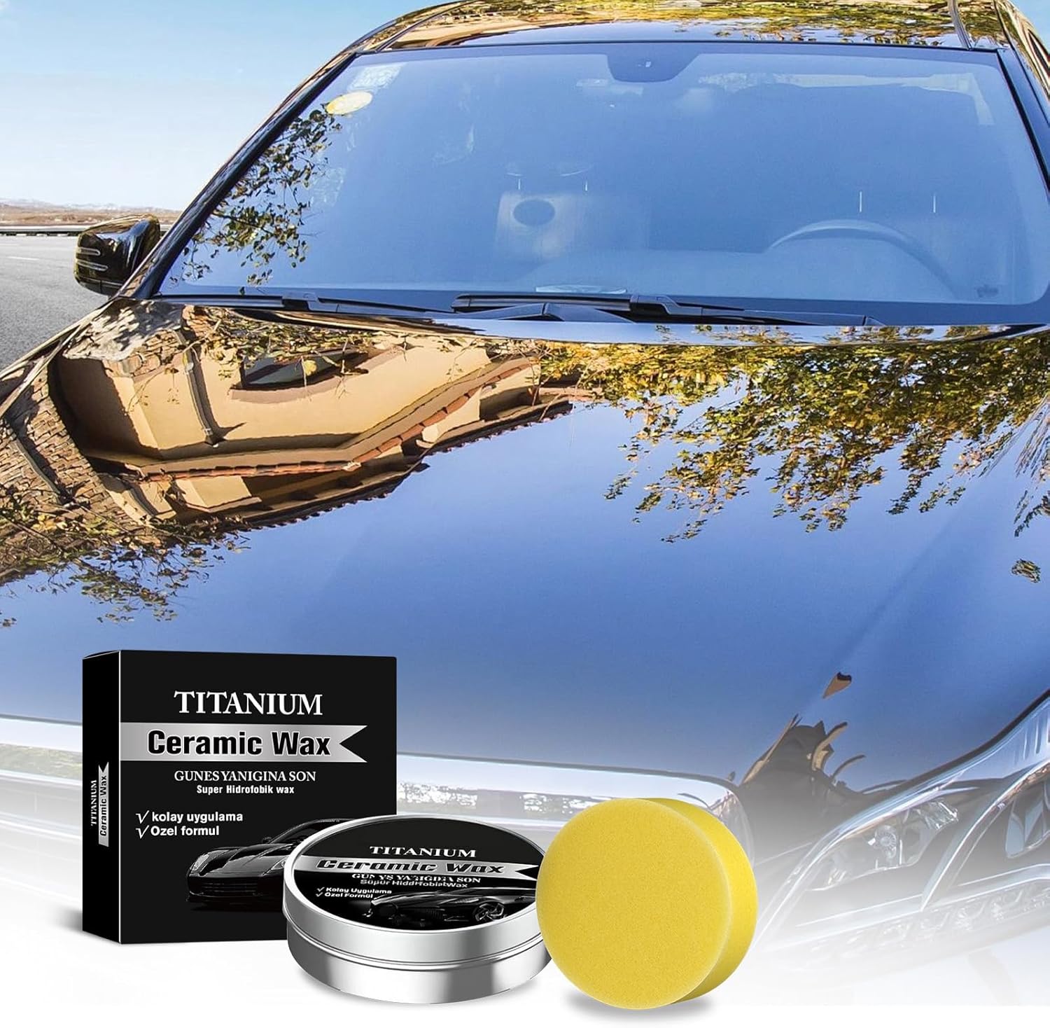 Cera de Céramica de Titanio para Pulido Automotriz