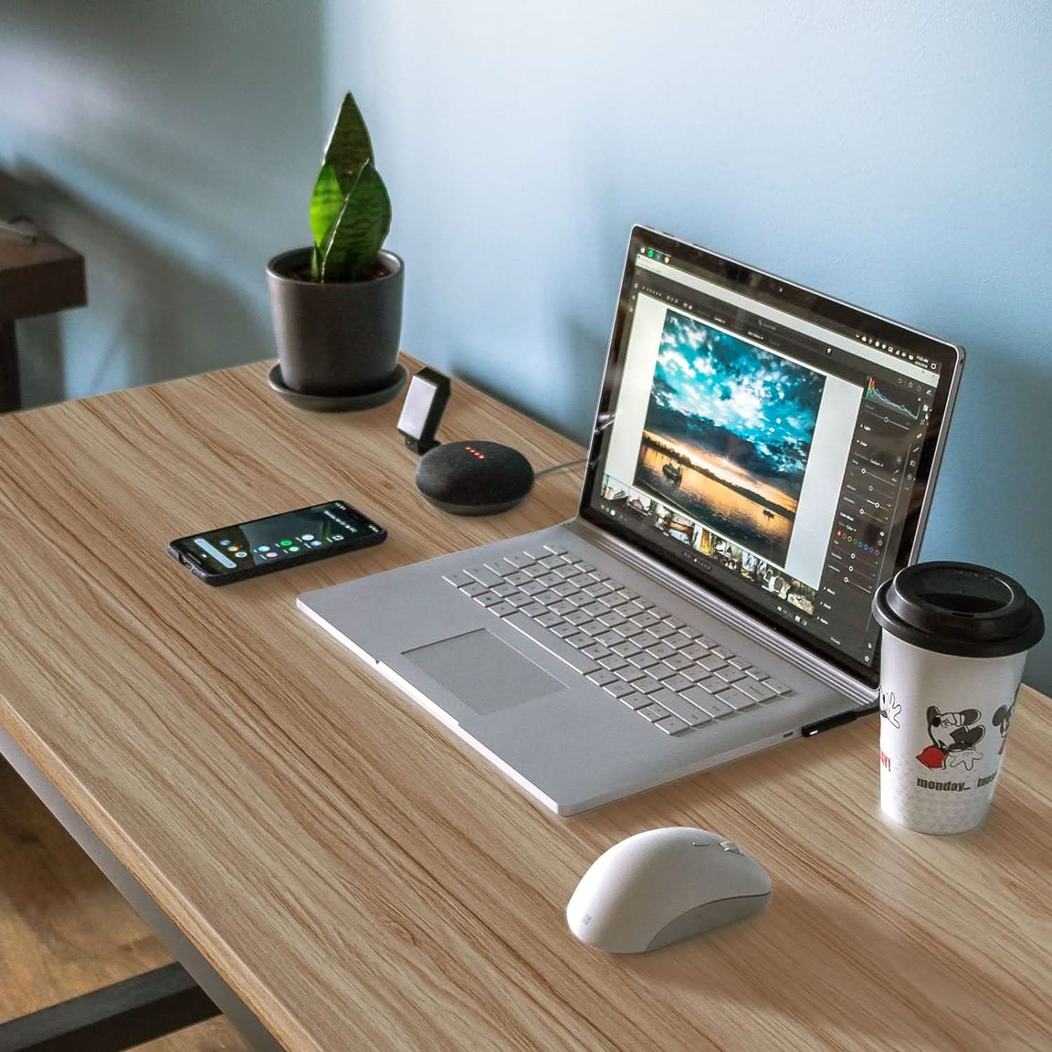 Papel Adhesivo Simil Madera Impermeable Milhome 10mts