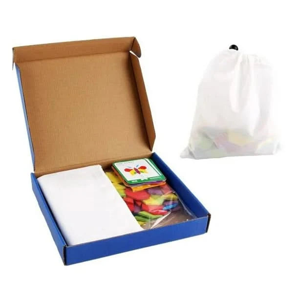 Juego Tangram de Patrones 155 Piezas