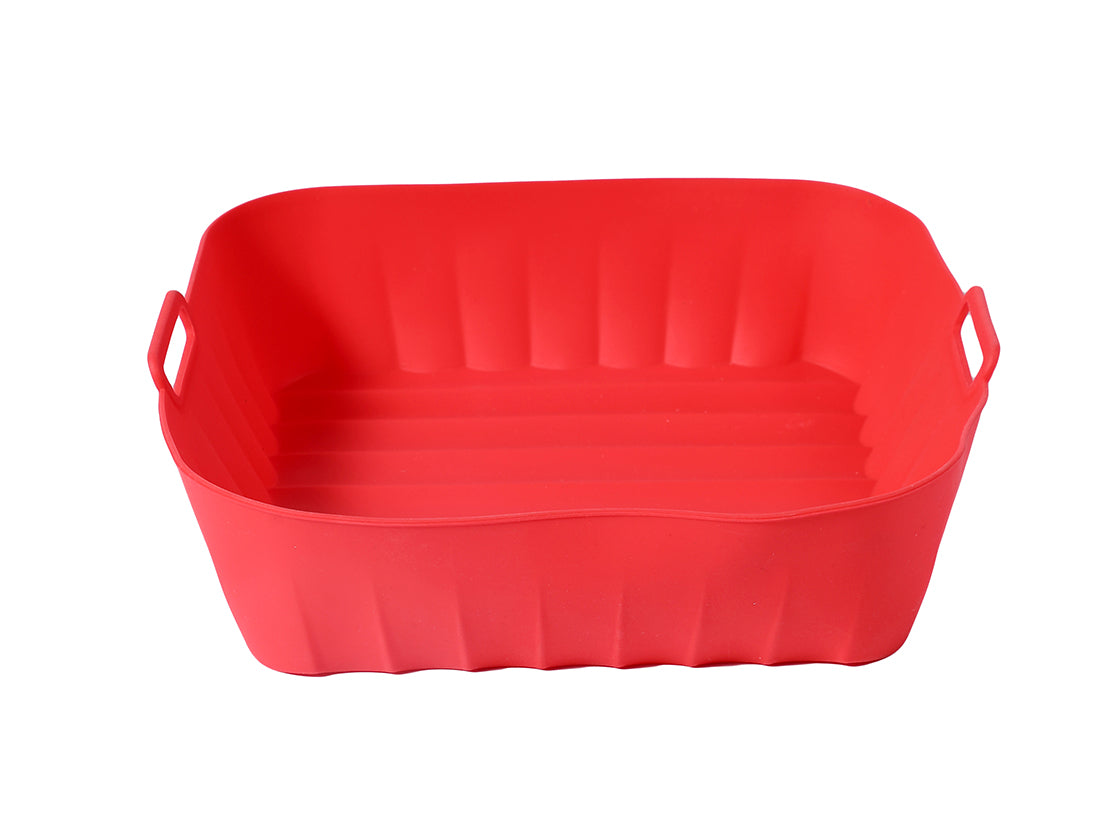 Bandeja Cuadrada de Silicona para Freidora Electrica Air Fry