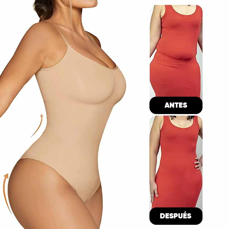 Body con Tirantes Moldeador sin Costuras