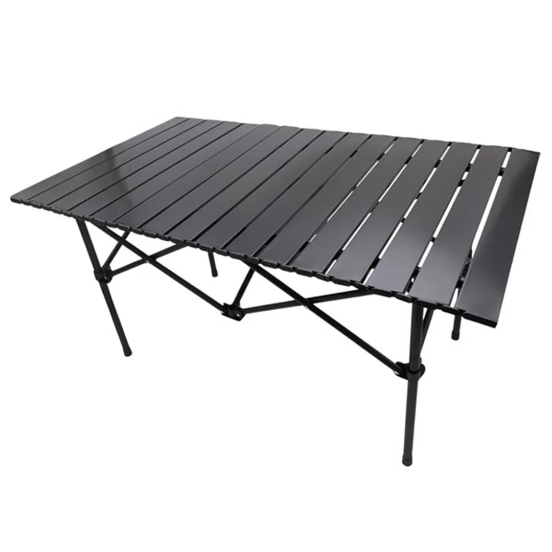 Mesa Enrollable de Aluminio Rectangular Camping
