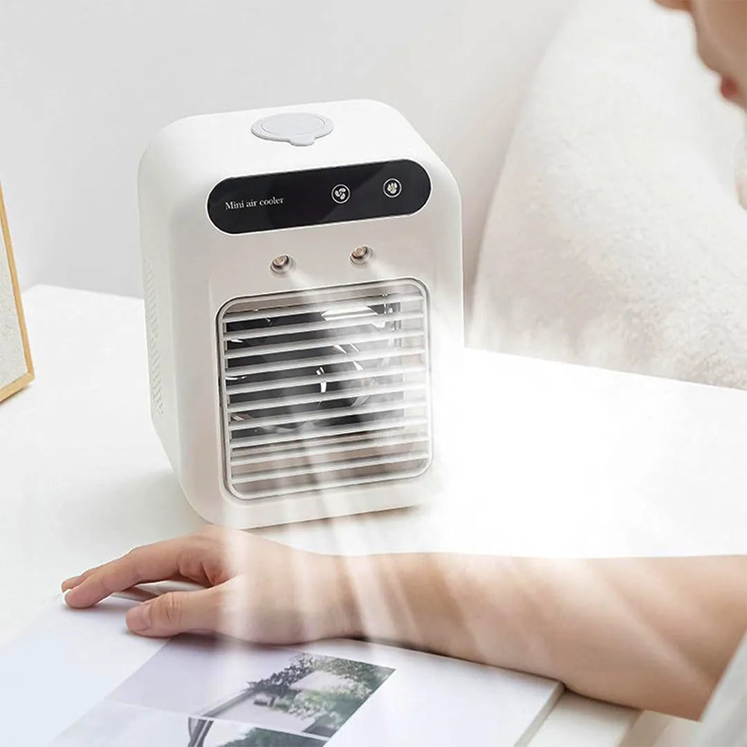 Mini Ventilador Aire Acondicionado con Contenedor de Agua