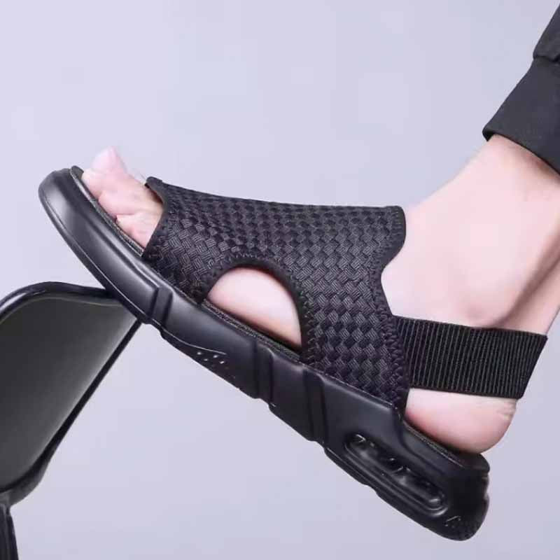 Sandalia Tejida con Suela en Espuma Antideslizante