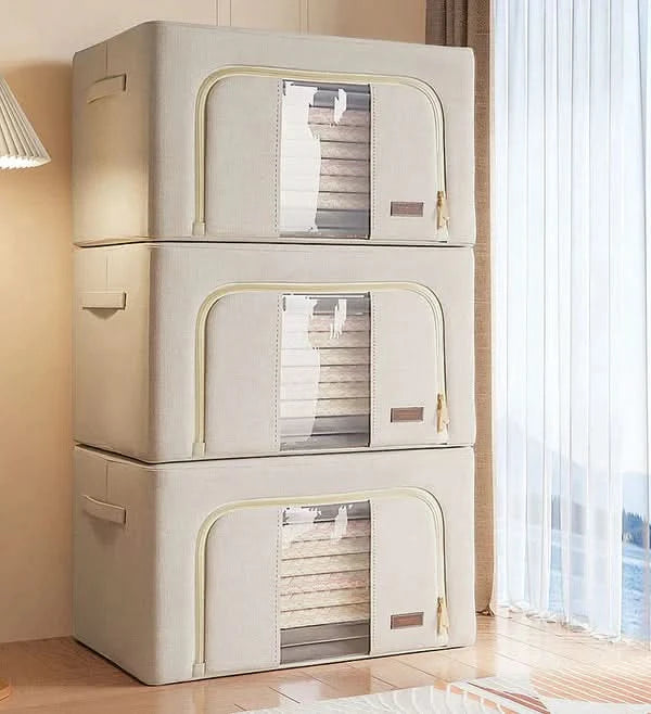 Caja Organizadora de Tela Diseño Estructural Milhome