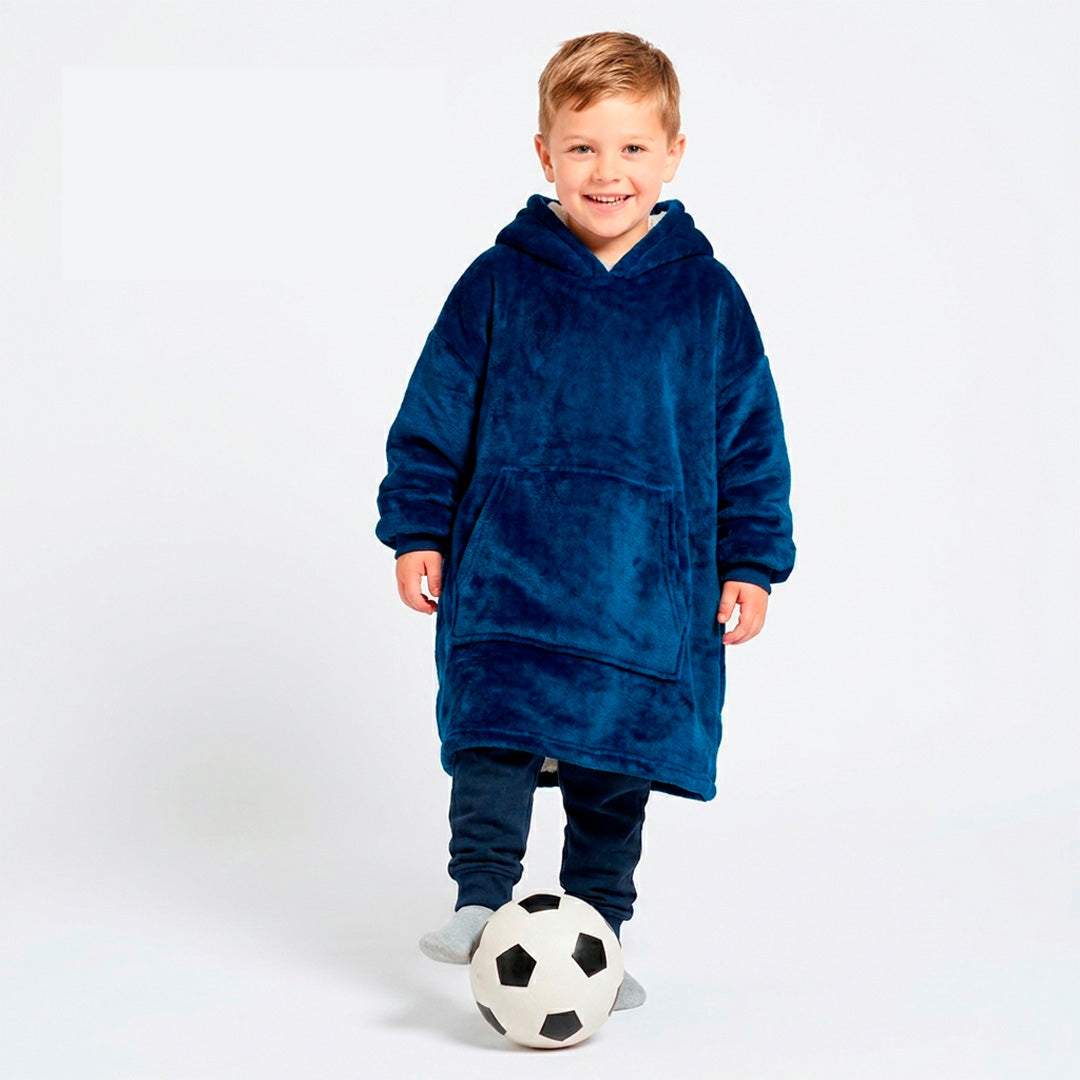 Hoodie Niños Polar con Capucha Marca Wilma