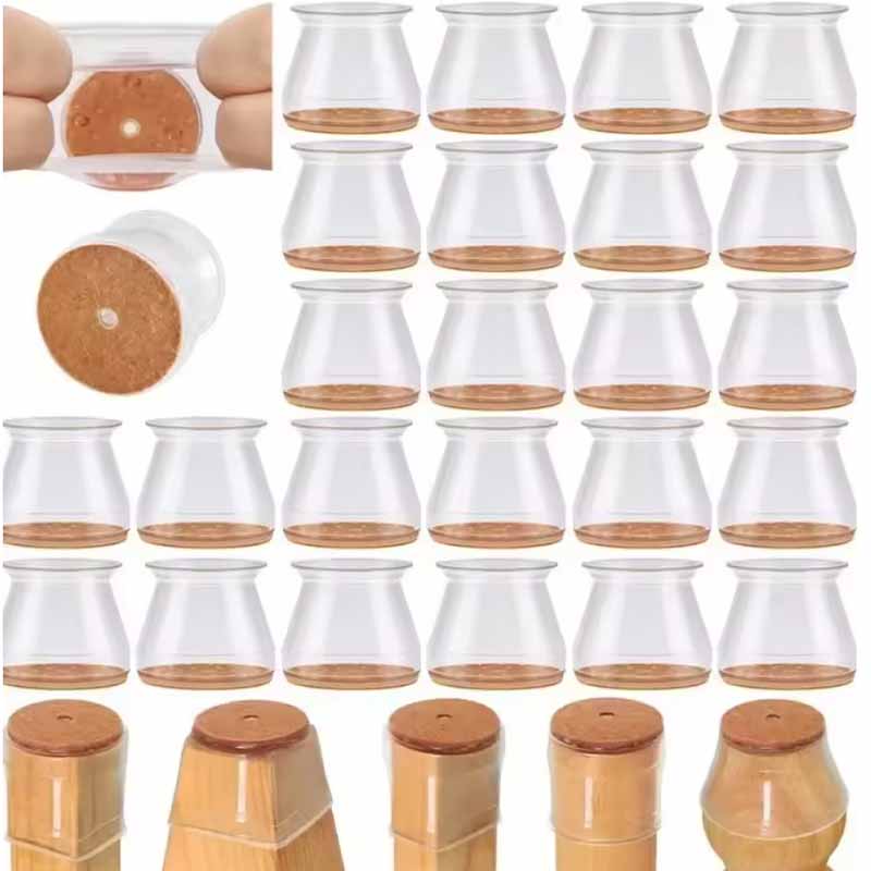 Pack de 16 Protectores de Silicona para Sillas Milhome