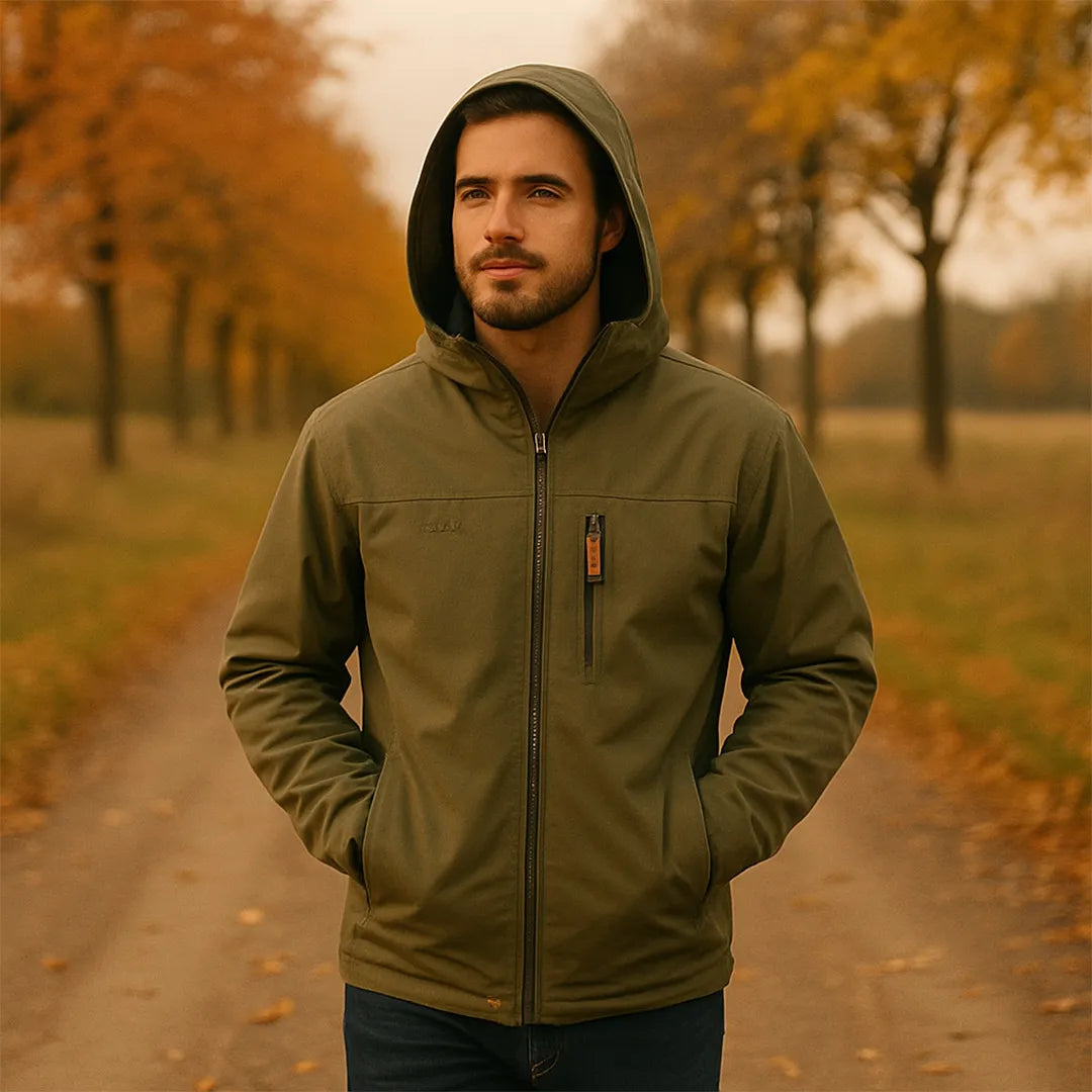 Campera Senderismo Liviana de Media Estación Outdoor