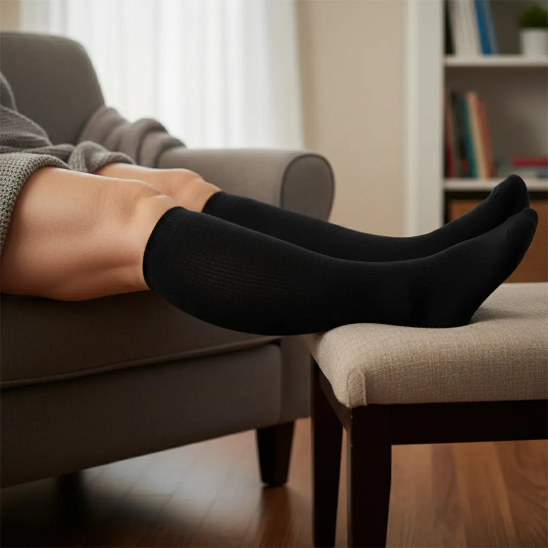 Medias Largas de Compresión Marca Wilma