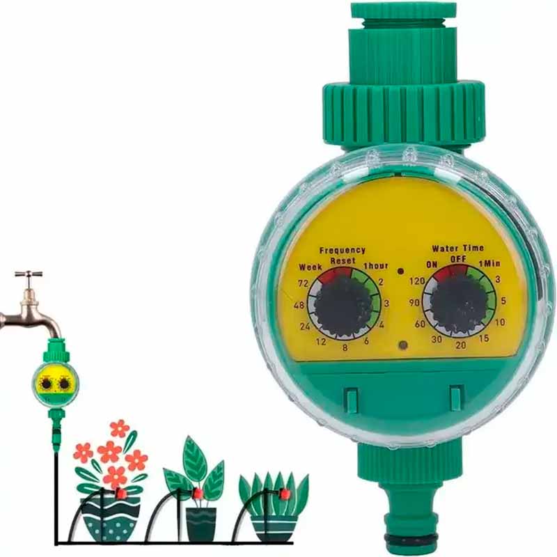 Timer para Riego Automatico con Adaptadores