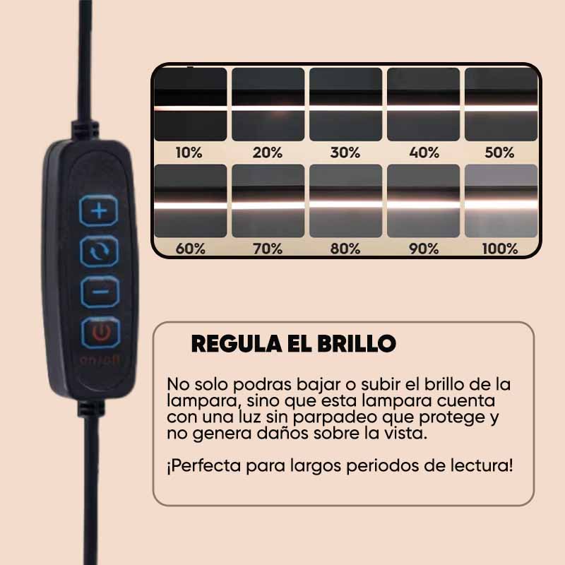 Lampara Articulable para Escritorio de 10w con 3 Modos
